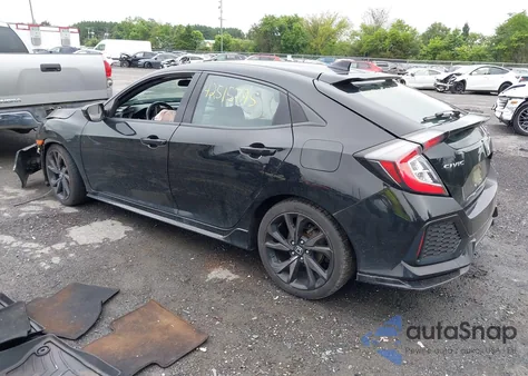 2017 Honda Civic Sport z USA, uszkodzony, nr VIN SHHFK7H48HU402591